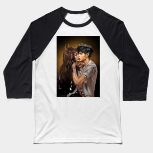 Elf crown the cruel prince - cardan and jude kiss Baseball T-Shirt